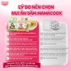 Nui Ăn Dặm MAMACOOK Vị Rau Bó Xôi, Vị Gấc Cho Bé 6M+
