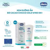 Kem Dưỡng Ẩm Bơ Cacao Chicco Cold Wind 0M+ 50ml