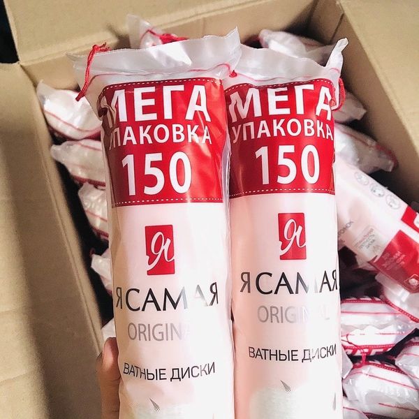 Bông Tẩy Trang Original 120 Miếng, Bông Tẩy Trang Chính Hãng