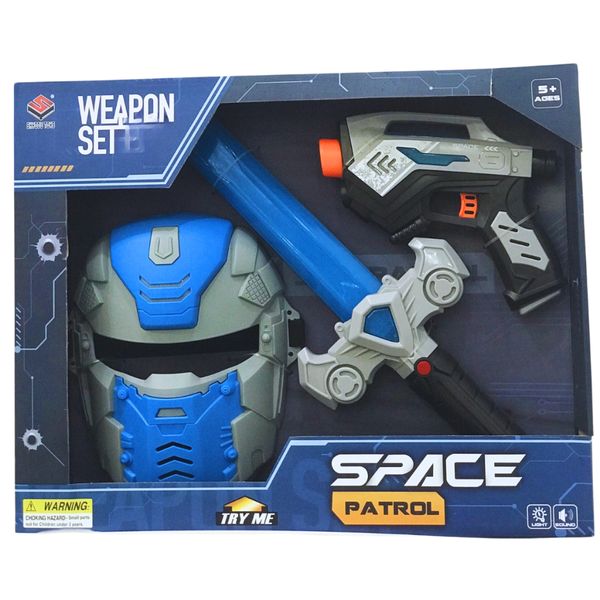 Đồ Chơi Bộ Mặt Nạ, Kiếm, Súng Robot 86935 Cho Bé Từ 5 Tuổi