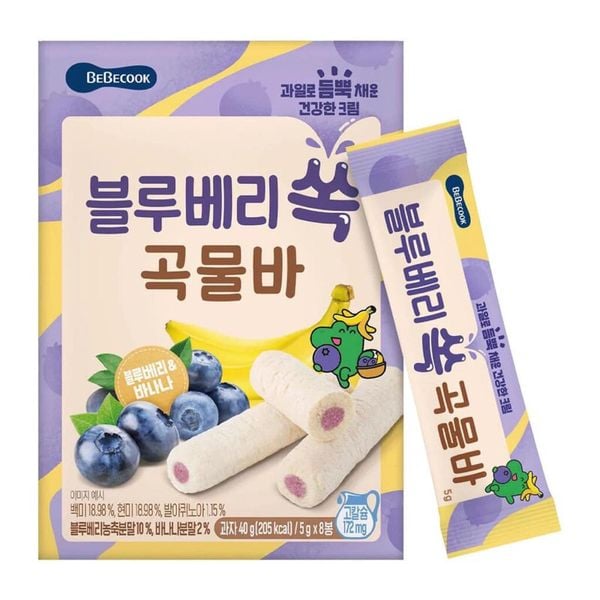 Bánh Cuộn Kem Bebecook Hàn Quốc Hộp 40G