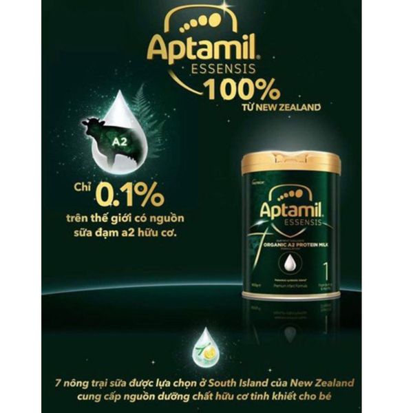 Sữa Aptamil Essensis Úc số 1 900g cho bé từ 0-6 tháng tuổi