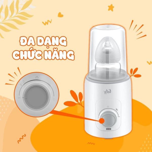 Máy Hâm Sữa Và Tiệt Trùng Fatzbaby Mono 6, Tích Hợp 4 Chức Năng