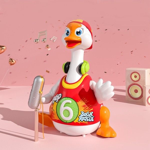 Vịt DJ Hola Toys - Đồ Chơi Thông Minh - Đồ Chơi Chú Ngỗng Điện Tử Biết Hát Nhảy Múa Vui Nhộn Cho Bé