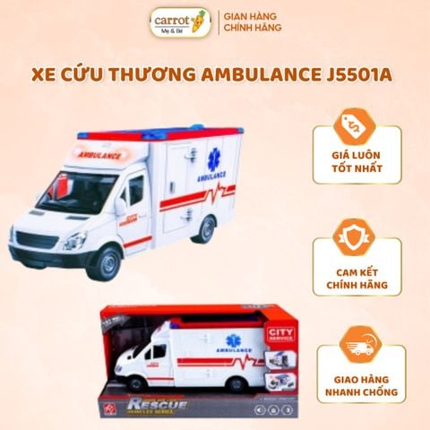 Đồ Chơi Xe Cứu Thương Ambulance J5501A Cho Bé