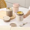 Bình Ủ Cháo Breakfast Cup Có Dung Tích 480ML Màu Hồng Và Màu Be