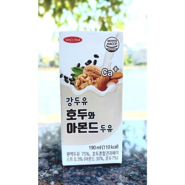 Sữa Hạt Óc Chó Hạnh Nhân Đậu Đen Hàng Quốc KANG'S FOOD, Dinh Dưỡng Cho Trẻ - Siêu Thị Mẹ Và Bé Carrot