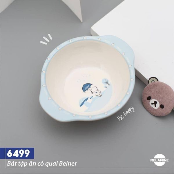 Chén Ăn Hình Gấu Nhỏ Beiner 6499, Bát Ăn Dặm Cho Bé