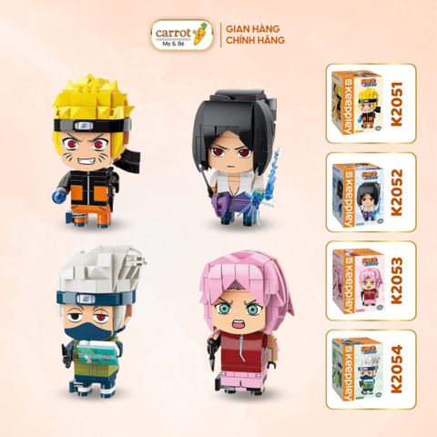 Bộ Đồ Chơi Lắp Ráp Mô Hình Naruto, Doreamon, Shin Keeppley - Siêu Thị Mẹ Và Bé Carrot