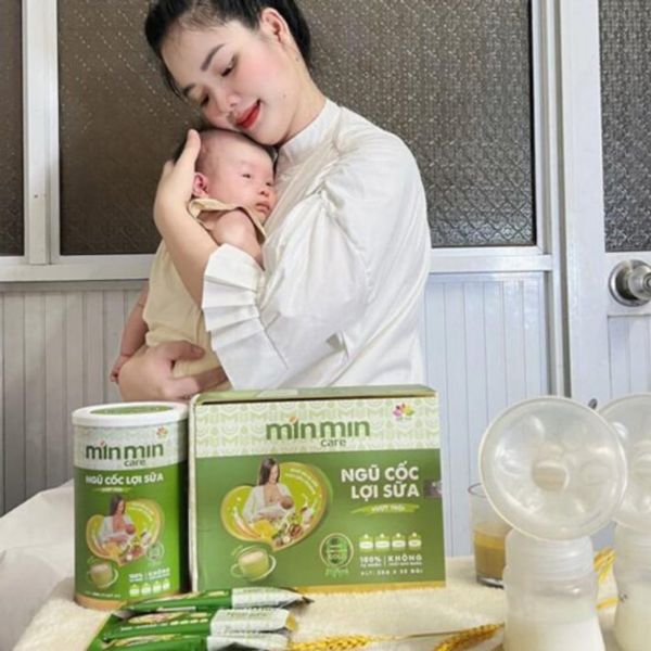 Ngũ Cốc Lợi Sữa Min Min Care 38 Loại Hạt Hàng Chính Hàng