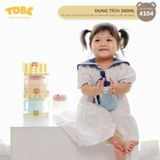 Cốc Tập Uống Nước TOBE Hồng, Xanh 4104, Cốc Uống Nước Cho Bé