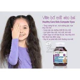 Viên uống bổ mắt cho bé Healthy Care Kids Computer Eyes 60 viên