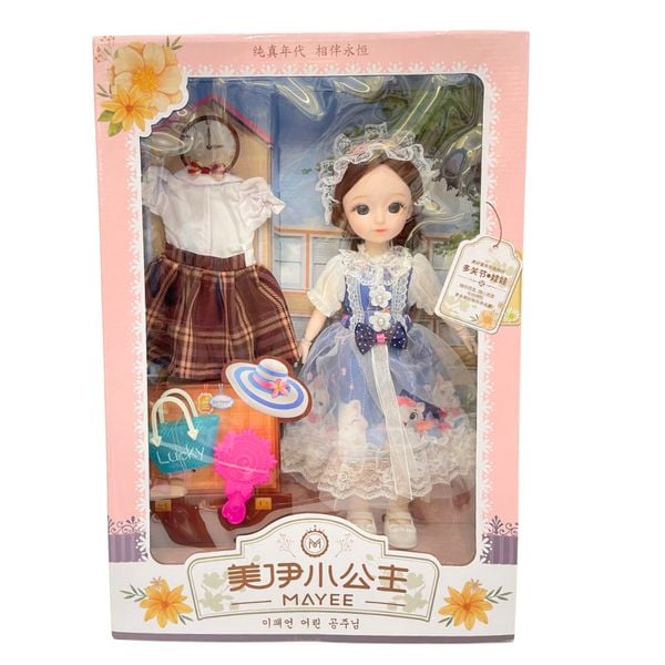 Búp Bê Công Chúa Mayee kèm phụ kiện 966-2, Búp Bê tiểu thư 977-2 Cho Bé