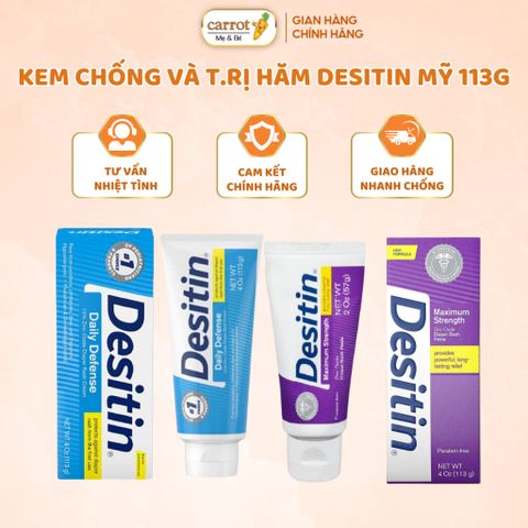 Kem Chống Hăm Và Giảm Hăm Desitin Cho Bé Từ Sơ Sinh