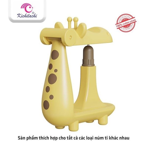 Dụng  Cụ Đục Lỗ Núm Ti KICHILACHI, Dập Lỗ Núm Ti Bình Sữa,   Bấm Núm Ti Cho Bé