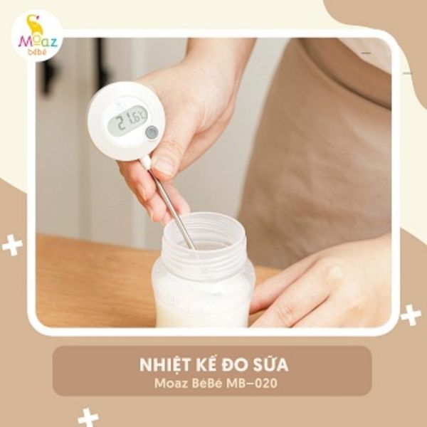 Nhiệt Kế Đo Chất Lỏng MOAZ BÉBÉ  MB020, Nhiệt Kế Đo Sữa