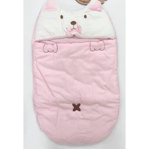 Túi Ngủ Bông YOYO BEAR Cho Bé - Mềm Mịn, Không Chì, Khóa Kéo 2 Đầu