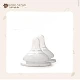 Núm Ti Green Finger BebeGrow Size S, M, L, LL Hàn quốc, Núm Ti Hai Van Thoát Khí