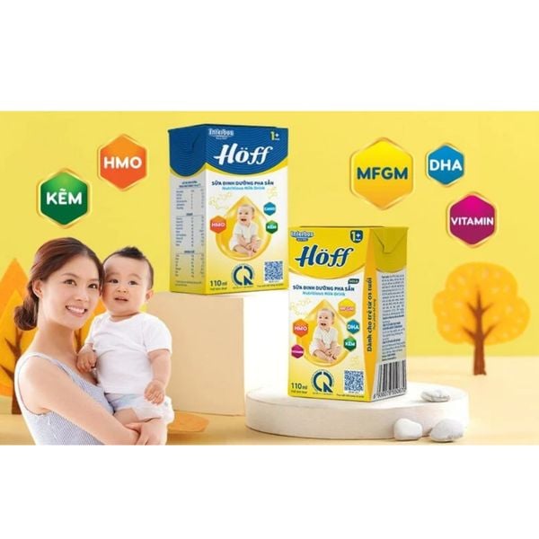 Sữa Dinh Dưỡng Pha Sẵn HOFF GOLD 110mL, Sữa Nước Công Thức, Hỗ Trợ Phát Triển Chiều Cao Cho Bé