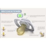 Ty Ngậm Silicone B.BOX Cho Bé Từ 0-18M, Ty Ngậm Cao Su Tự Nhiên Kháng Khuẩn, Có Kèm Nắp Chụp
