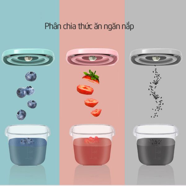 Khay Trữ Đông Misuta Lốc 6 Hộp, Hộp Đựng Thức Ăn, Khay Đựng Đá