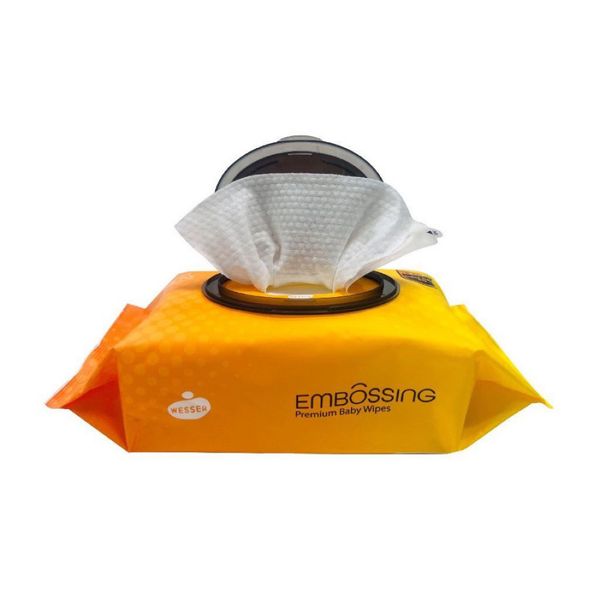 Khăn Ướt Wesser 72 Tờ, Có Nắp Đậy Vệ Sinh, Dễ Rút Từng Tờ