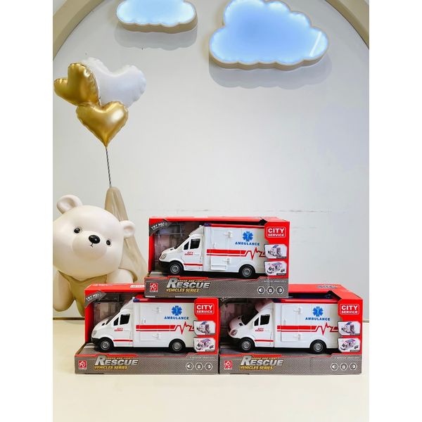 Đồ Chơi Xe Cứu Thương Ambulance J5501A Cho Bé