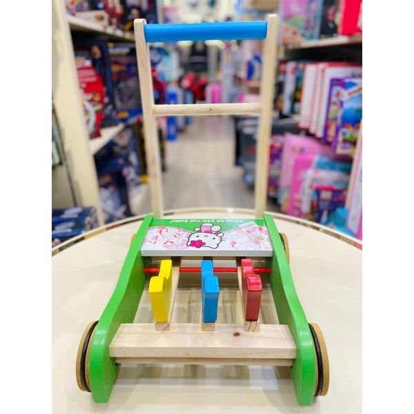 Xe Tập Đi Bằng Gỗ Con Gà, Dành Cho Trẻ Bắt Đầu Tập Đi Khoảng 1 Tuổi