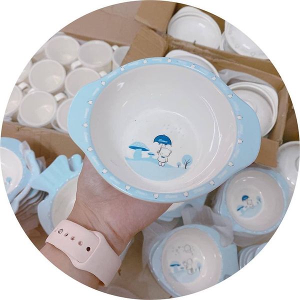Chén Ăn Hình Gấu Nhỏ Beiner 6499, Bát Ăn Dặm Cho Bé