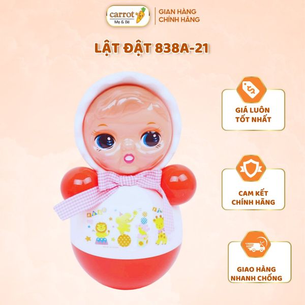 Đồ Chơi Búp Bê Lật đật 838A-21, Có Chuông