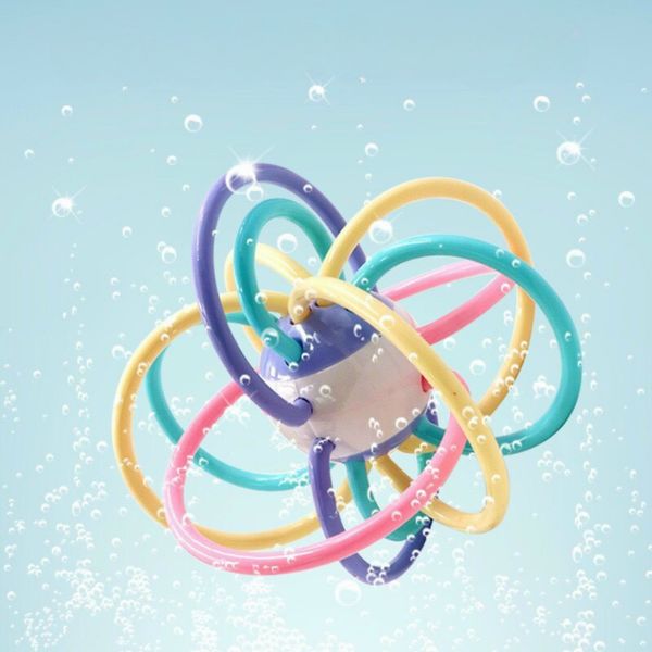 Gặm Nướu Silicone Cầu Vòng Baby-K, Đồ Chơi Gặm Nướu Cho Bé