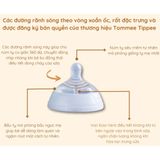 Núm Ti Tommee Tippee Natural Start Silicon Siêu Mềm Đủ Size Cho Bé