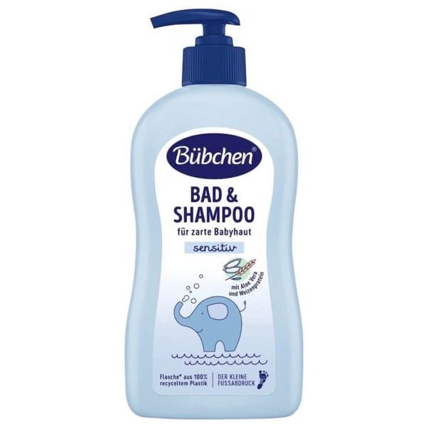 Sữa Tắm Gội Bubchen Bad & Shampoo Cho Trẻ Sơ Sinh, Trẻ Em 400mL - Siêu Thị Mẹ và Bé Carrot