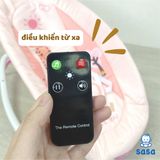 Ghế Rung Cao Cấp SaSa - Có Remote, Xoay 360 Độ, Bé 0 Tháng Tuổi