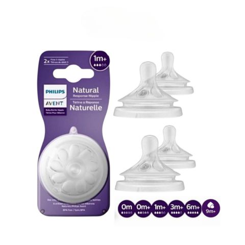 Núm Ti Avent Natural Đủ Size Cho Bé - Size 2 Cái