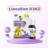 D3 K2 Lineabon Bổ Sung Vitamin D3 Cho Trẻ Sơ Sinh, Hấp Thụ Canxi Tăng Chiều Cao Cho Trẻ