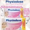 Nước Muối Sinh Lý Physiodose Vệ Sinh Tai, Mũi, Mắt Cho Bé Hộp 40 Ống x 5ML