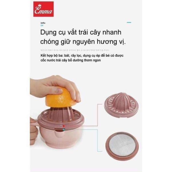 Bộ Chế Biến Ăn Dặm Emma Kids Cho Bé