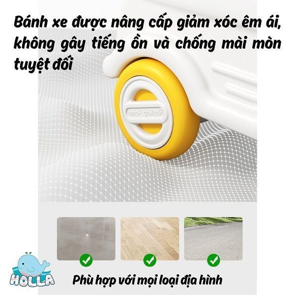 Bập Bênh Ô Tô Holla Cho Bé, Siêu Đẹp, Chắc Chắn, Phù Hợp Mọi Địa Hình