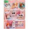 Hộp nhà búp bê DIY Little World WS8971 (hộp)