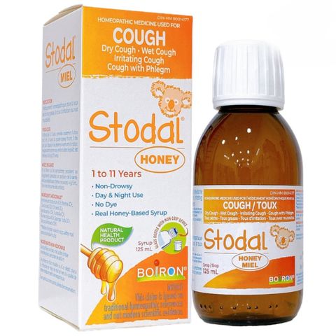 Siro Ho STODAL BOIZON COUGH 125ML, Hỗ Trợ Tăng Cường Sức Đề Kháng, Bảo Vệ Hệ Hô Hấp Của Bé