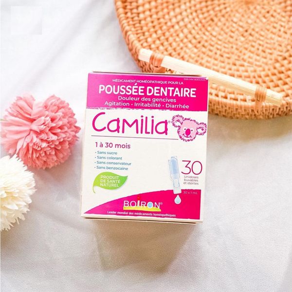 Tép Muối CAMILIA Sử Dụng Cho Bé Khi Mọc Răng Canada 30 Tép