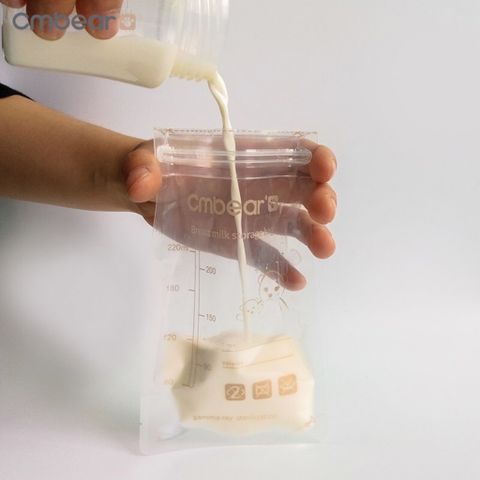 Túi Trữ Sữa CmBear 220ML, Hộp 30 Túi An Toàn Cho Bé