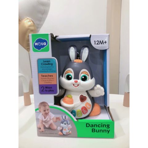 Đồ Chơi Thỏ Nhảy Múa Cho Bé, Đồ Chơi Thỏ ghi Hola HE9991
