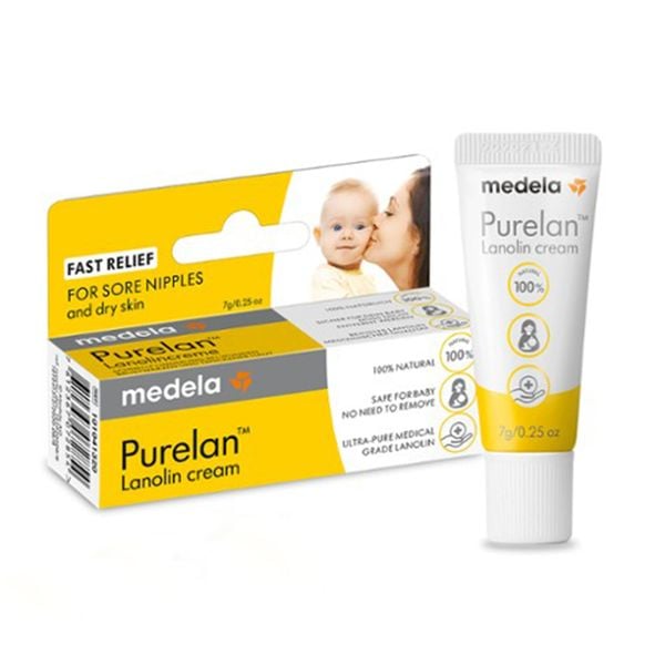 Kem Nứt Đầu Ti Purelan Lanolin 7G, Kem Ti Purelan 37G