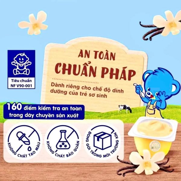 Váng Sữa Nestle Cho Bé Từ 6M+ Vỉ 4 Hộp