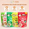 Mì Somen Tách Muối Cho Bé Từ 5M+ Baby Churu Meiwa 100G, Bí Đỏ, Bó Xôi, Cà Chua, Lúa Mạch