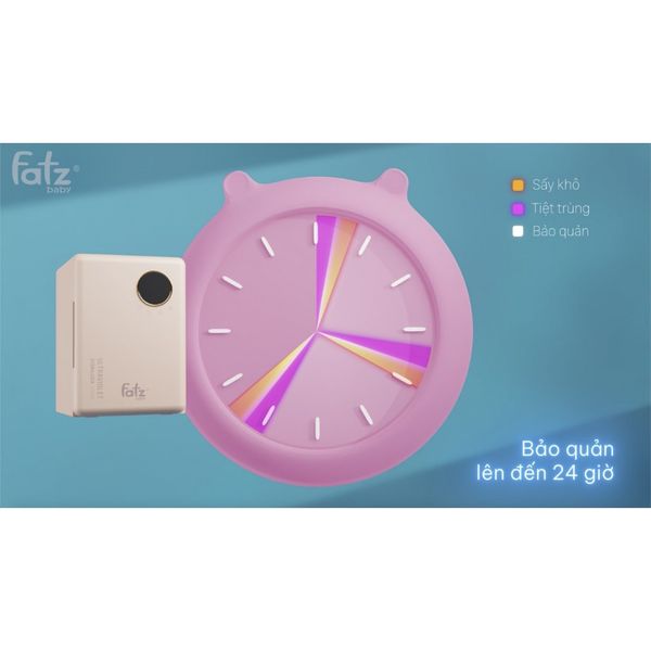 Máy Tiệt Trùng Và Sấy Khô LED Tia UVC Fatz King 2 - FB4799BT