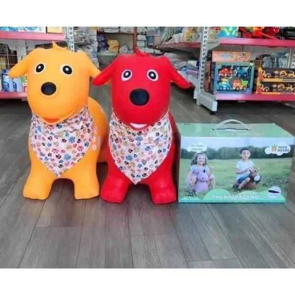 Thú Nhún Toy House Vui Nhộn - Không Sắc Nhọn, Đàn Hồi Tốt