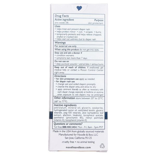 Kem Hăm Noodle & Boo Mỹ 56,7gr Bé Sơ Sinh - Siêu Thị Mẹ Và Bé Carrot